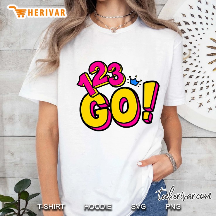 123Go! Bright Ladies Tee