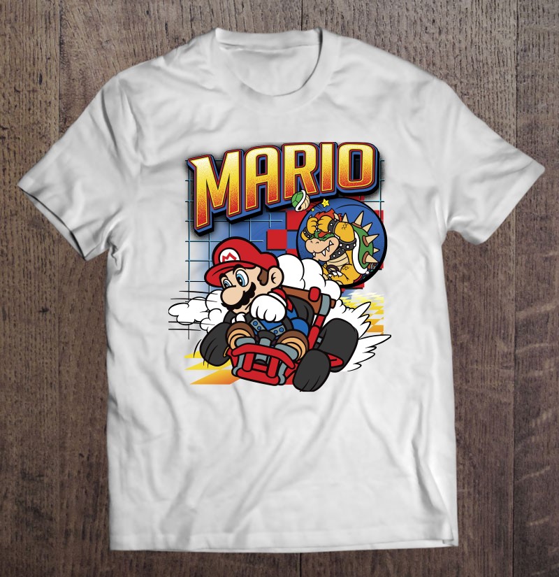 Mario Kart Bowser Mario Racing