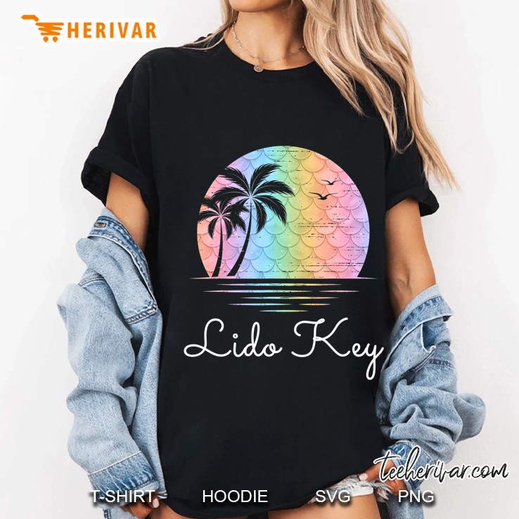Lido Key Florida Vacation Beach Family Group Gift Ladies Tee