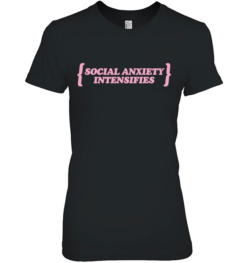Social Anxiety Intensifies Creepy Cute Kawaii Pastel Goth Sweatshirt