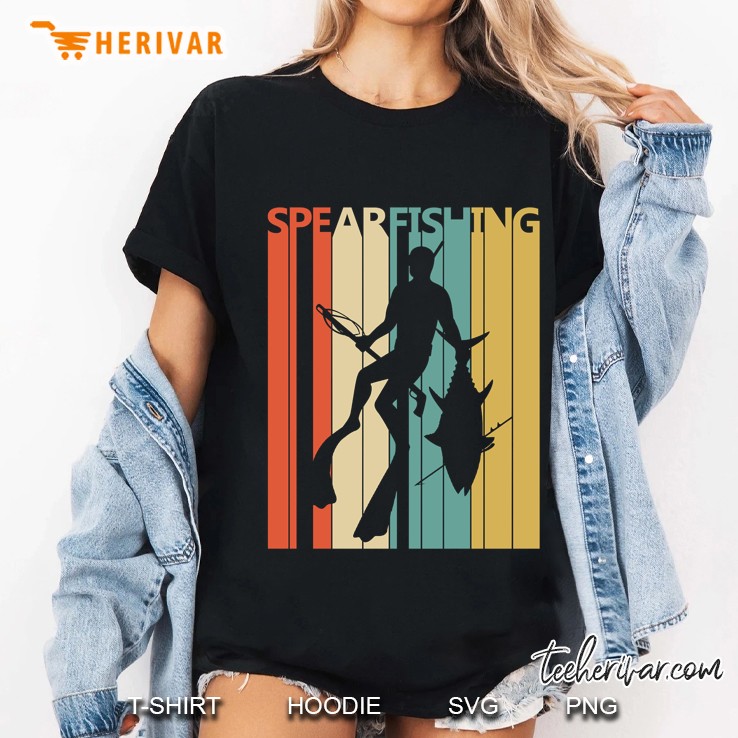 Vintage Spearfishing Shirt - Spearfishing Gift Ladies Tee