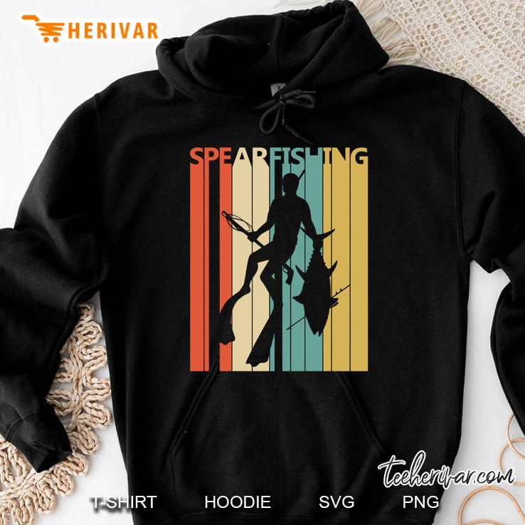 Vintage Spearfishing Shirt - Spearfishing Gift Hoodie