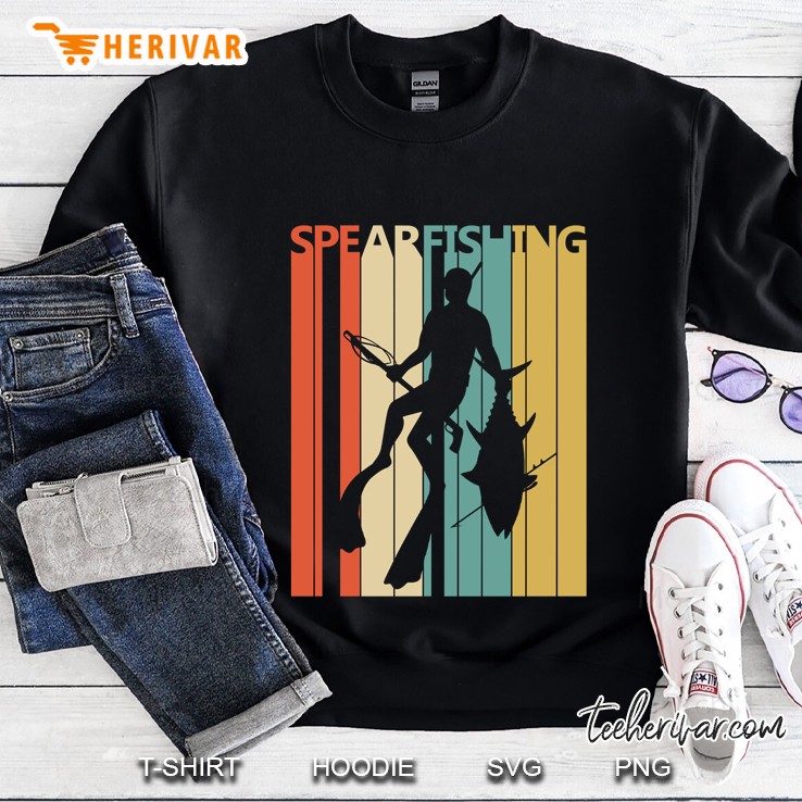 Vintage Spearfishing Shirt - Spearfishing Gift Sweatshirt