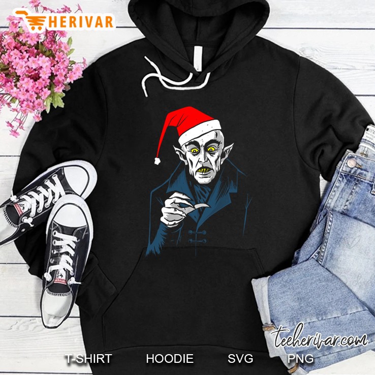 Nosferatu Clause Christmas Vampire Classic Dracula Hoodie