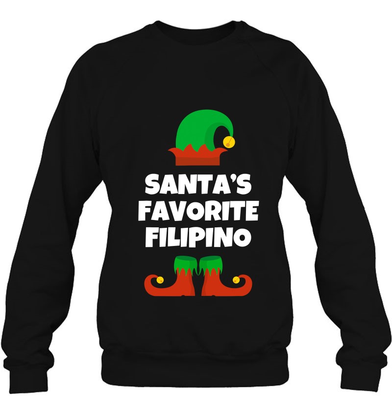 Santa's Favorite Filipino Gift Funny Christmas Philippines Sweatshirt