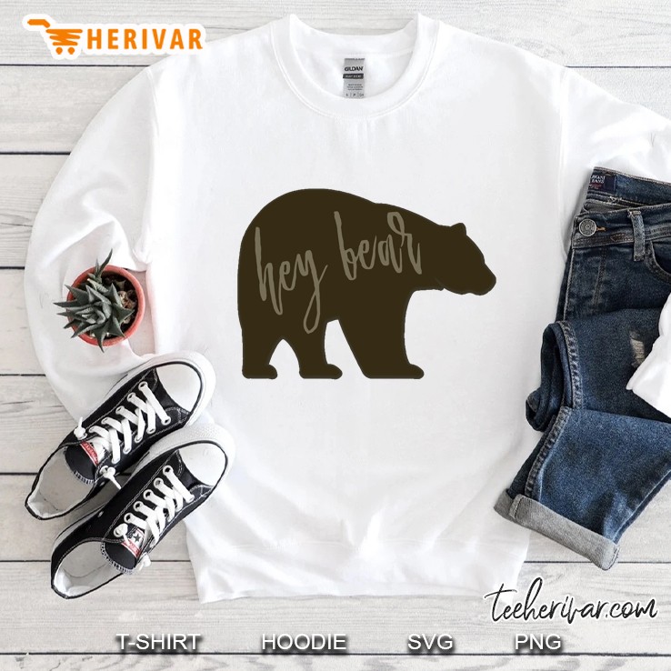 Hey Bear Graphic Shirt Sweatshirt