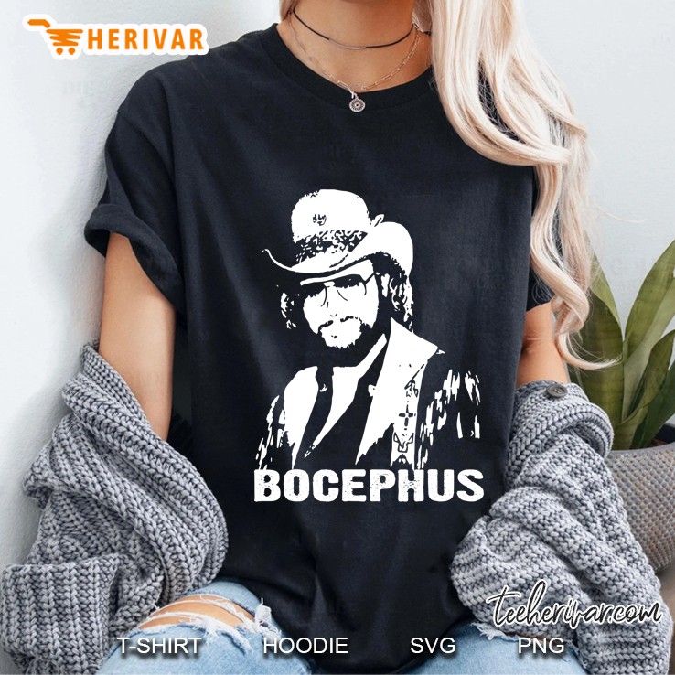 Bocephus Retro Hank Jr Tee Williams Love Music Flag American Ladies Tee