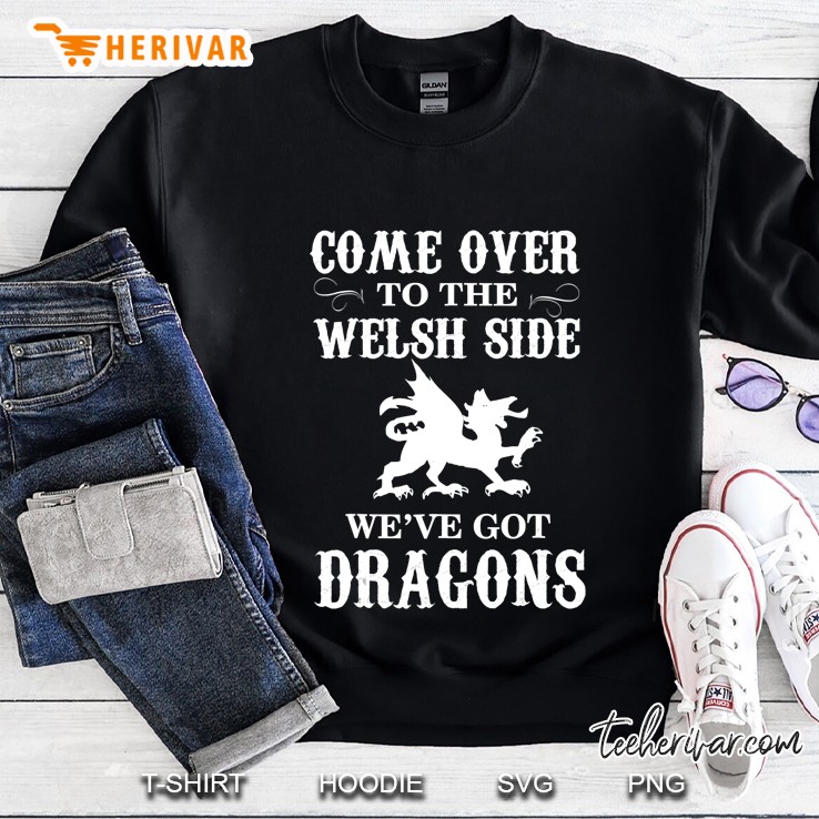 Funny Welsh Dragon Sweatshirt