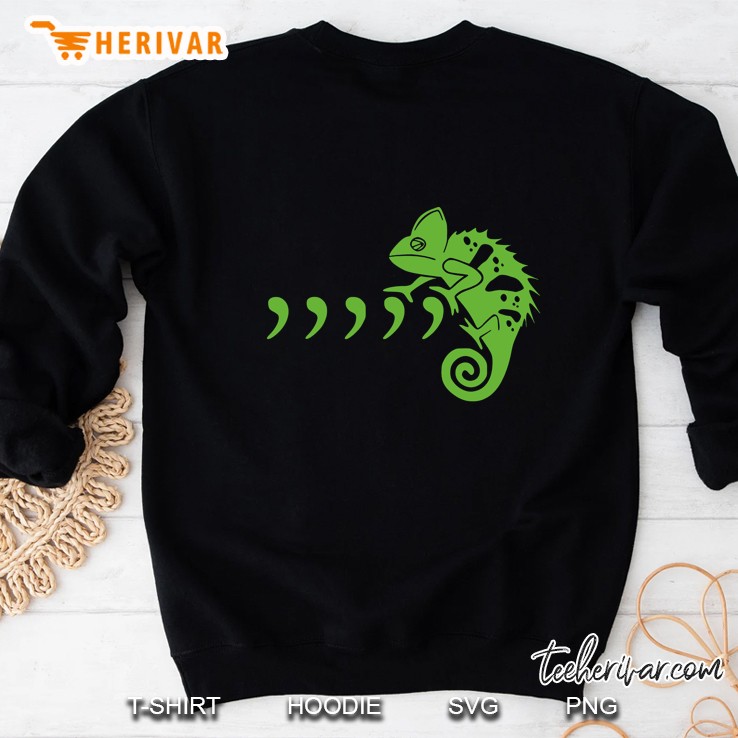 Coma, Coma, Coma Chameleon Funny Song Lyric Sweatshirt