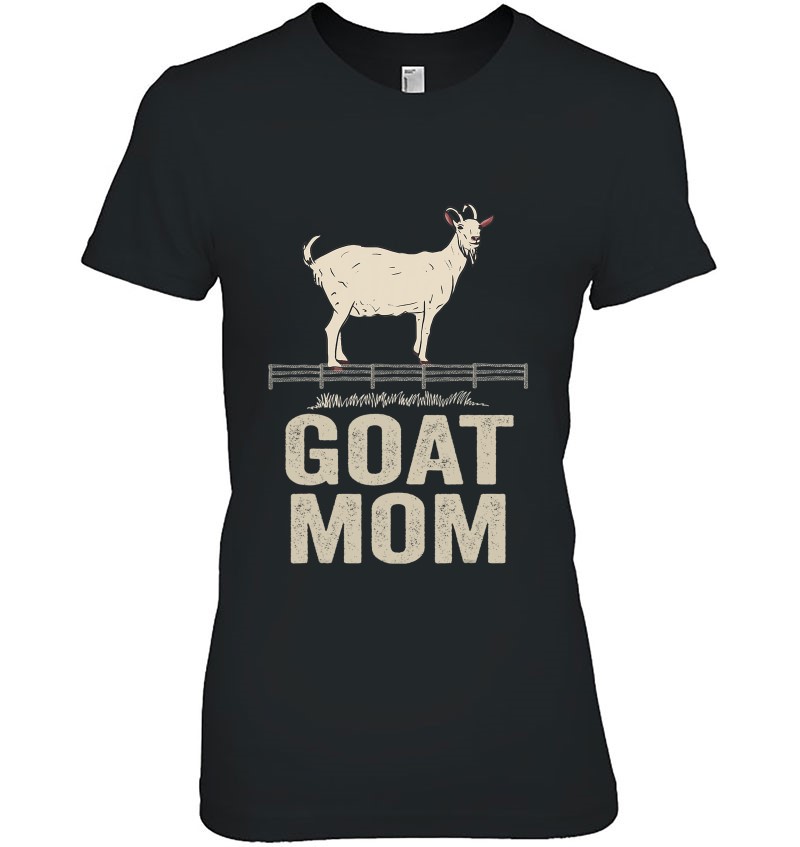 Funny Goat Mom I Love My Goat Retro Vintage Goat Lover Gift