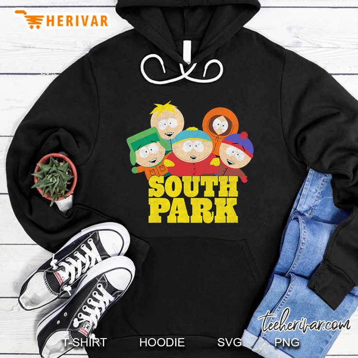 Vintage South Park Gang Hoodie