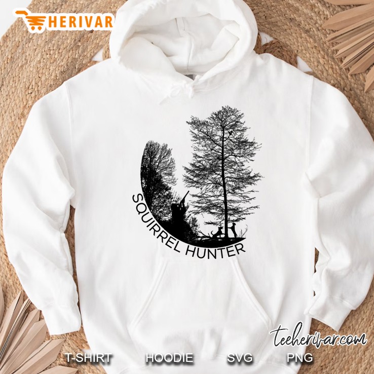 Squirrel Hunter - Feist And Cur Hunting Dogs Hoodie