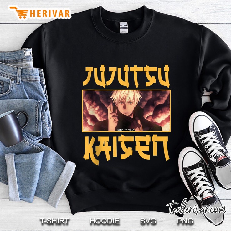 Jujutsu Kaisen Satoru Gojo Anime Manga Lover Fans Gift Tank Top Sweatshirt