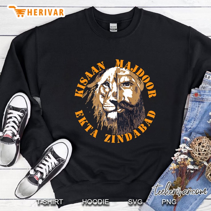Kisaan Majdoor Ekta Zindabad Premium Sweatshirt