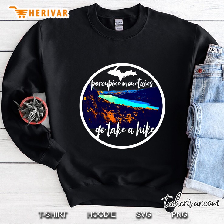 Michigan Porcupine Mountains Shirt, Pure Michigan Sweatshirt