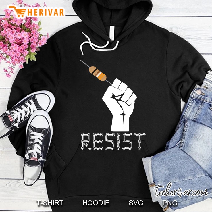 Resist Funny Gift Idea For Electrical Engineers Tee Hoodie