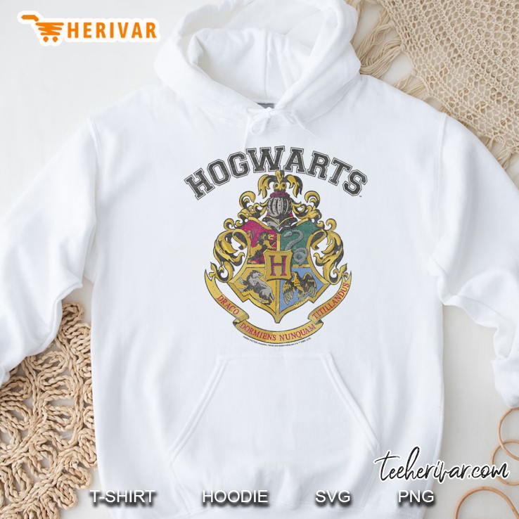 Harry Potter Hogwarts Vintage Crest Hoodie