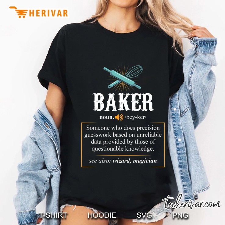 Baker S Definition I Funny Baking Tshirts Ladies Tee