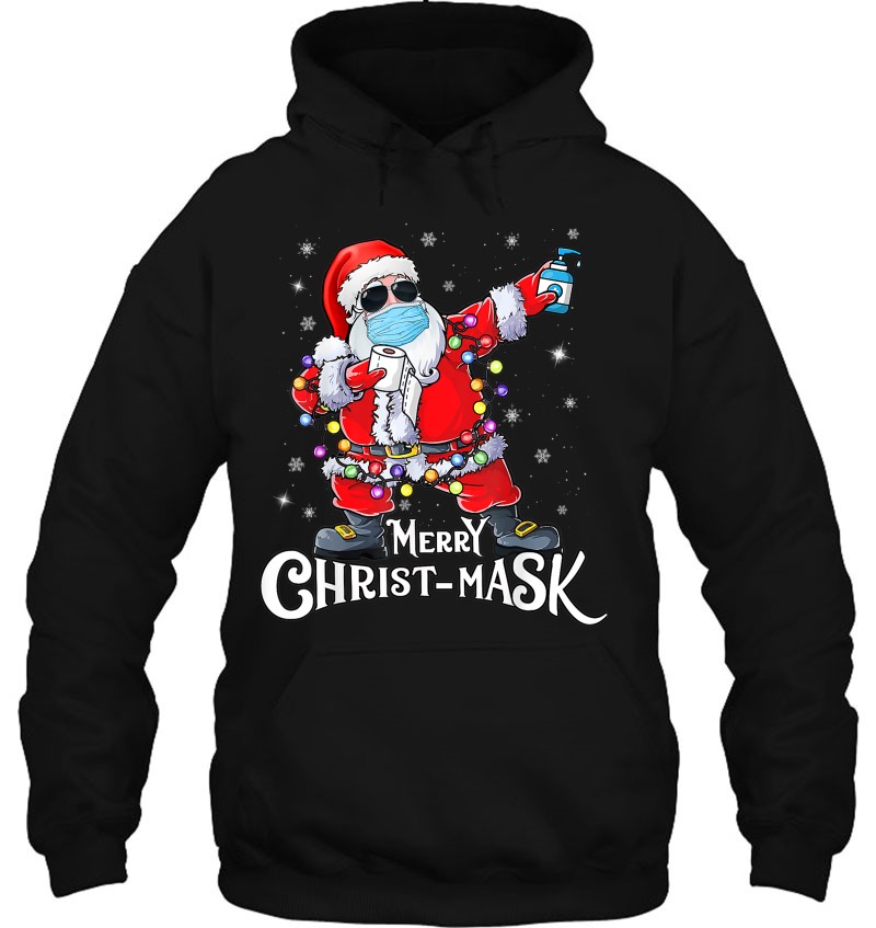 Dabbing Santa Merry Christ-Mask Christmas 2020 Family Mugs