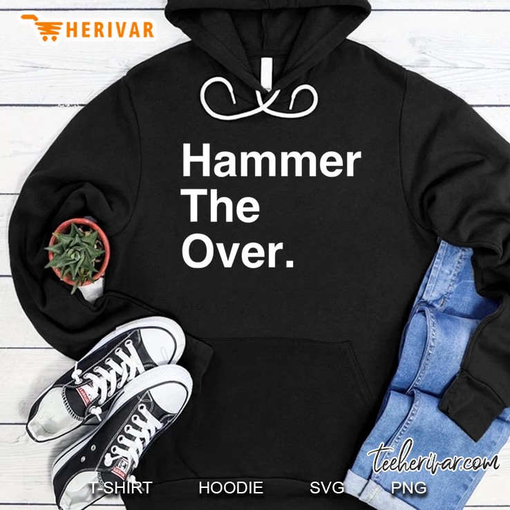 Hammer The Over. Gamble & Co. Gambling Hoodie