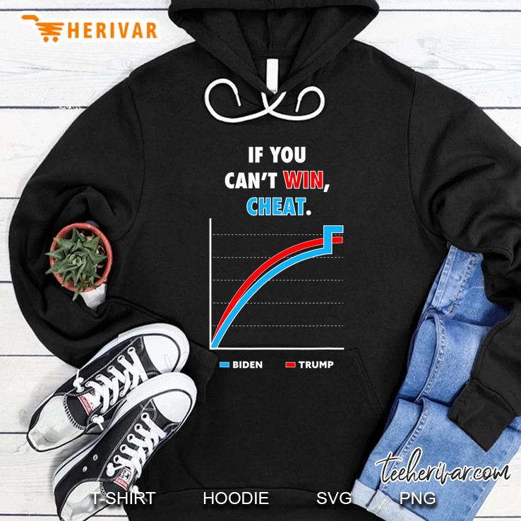 Voter Fraud If You Cant Win Cheat Biden Trump Election 2020 Ver2 Hoodie