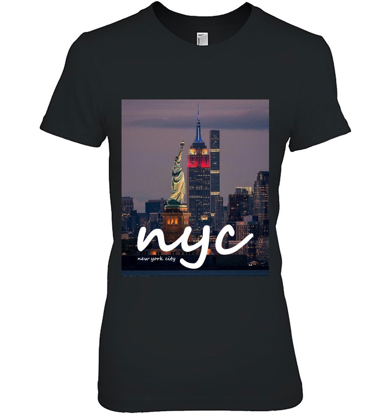 New York City Statue Of Liberty Graphic Shirt, New York City