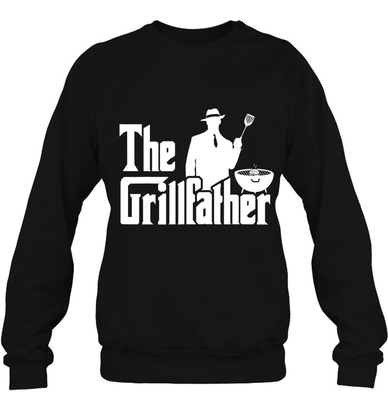 The Grillfather T-Shirt Funny Dad BBQ Grilling T Shirt Gift for Grill Master 