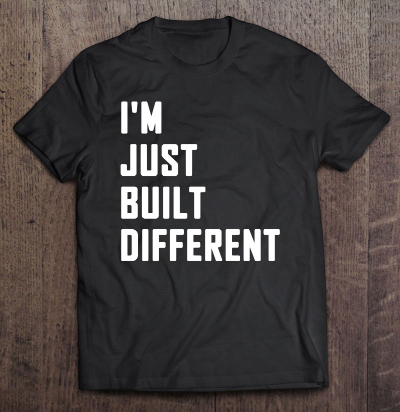 I'm Just Built Different Pullover