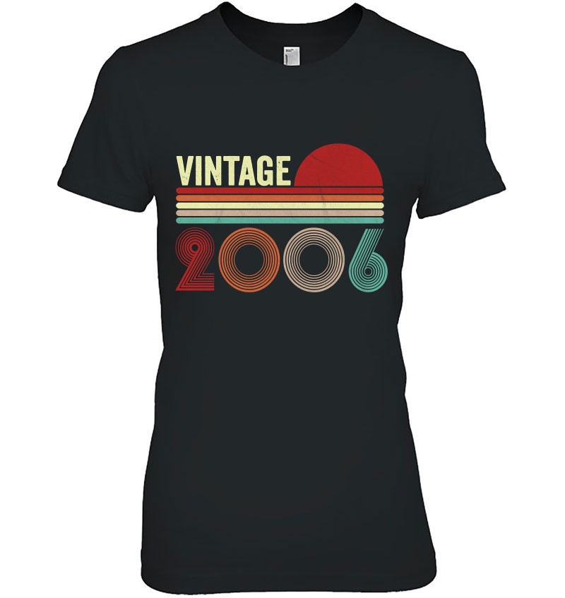 Vintage 2006 Funny 14 Years Old Boys And Girls 14Th Birthday T-Shirt 14 Years Old 14Th Birthday