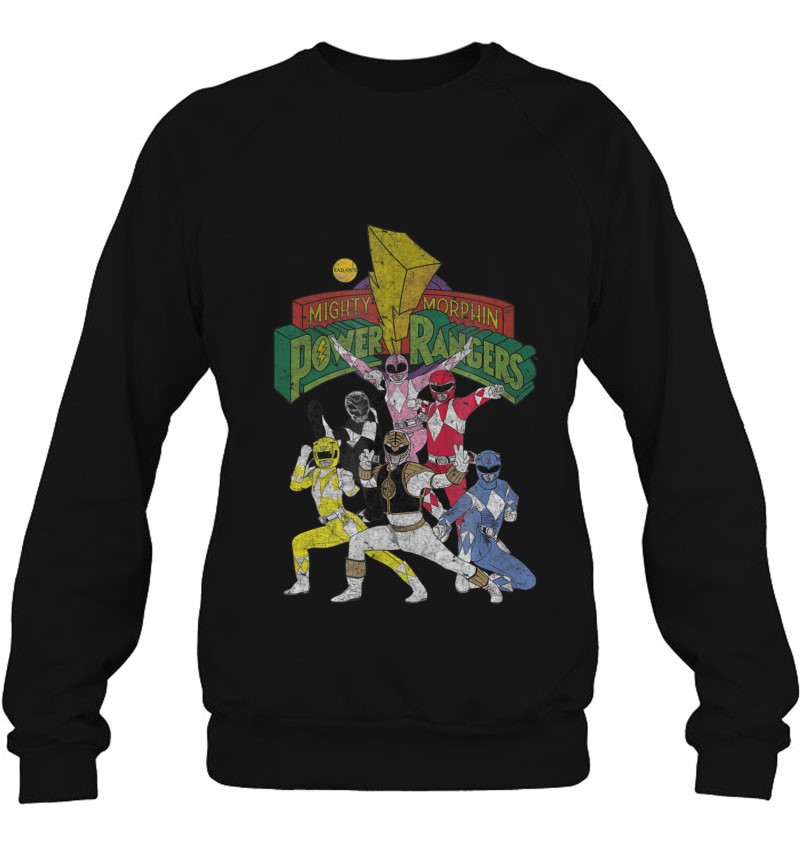 RecycledLaundryShop 94' Mighty Morphin Power Rangers T-Shirt