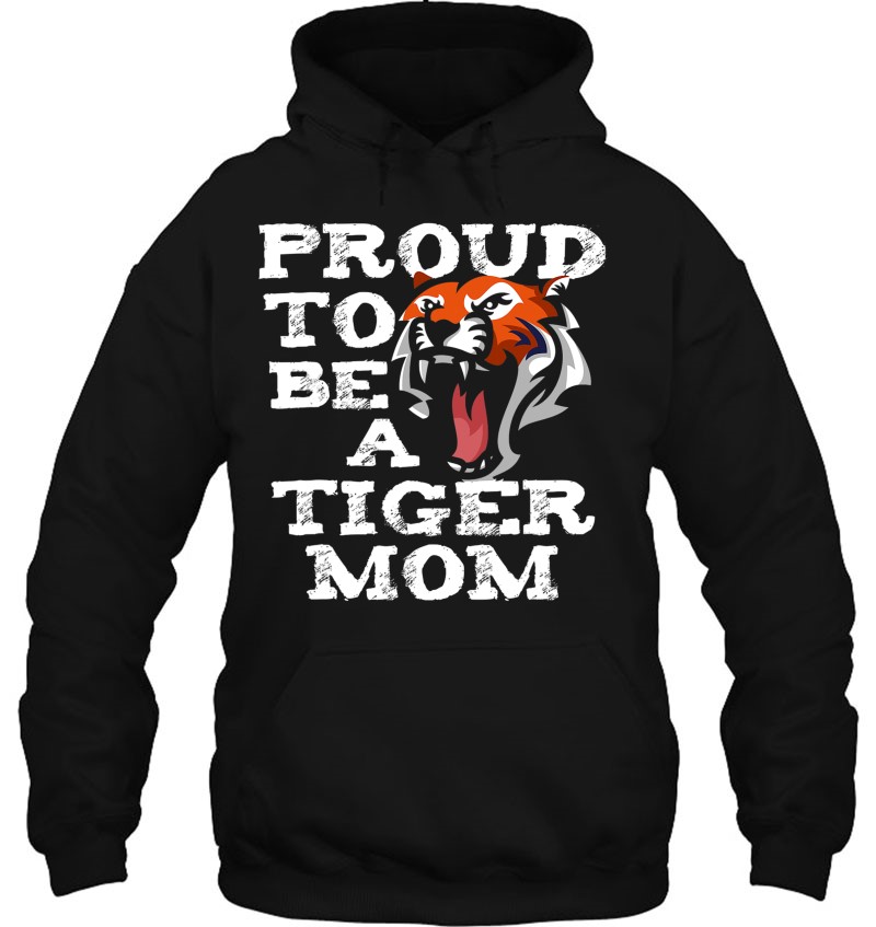 Proud To Be A Tiger Mom School Spirit Mascot Gift For Women Mugs