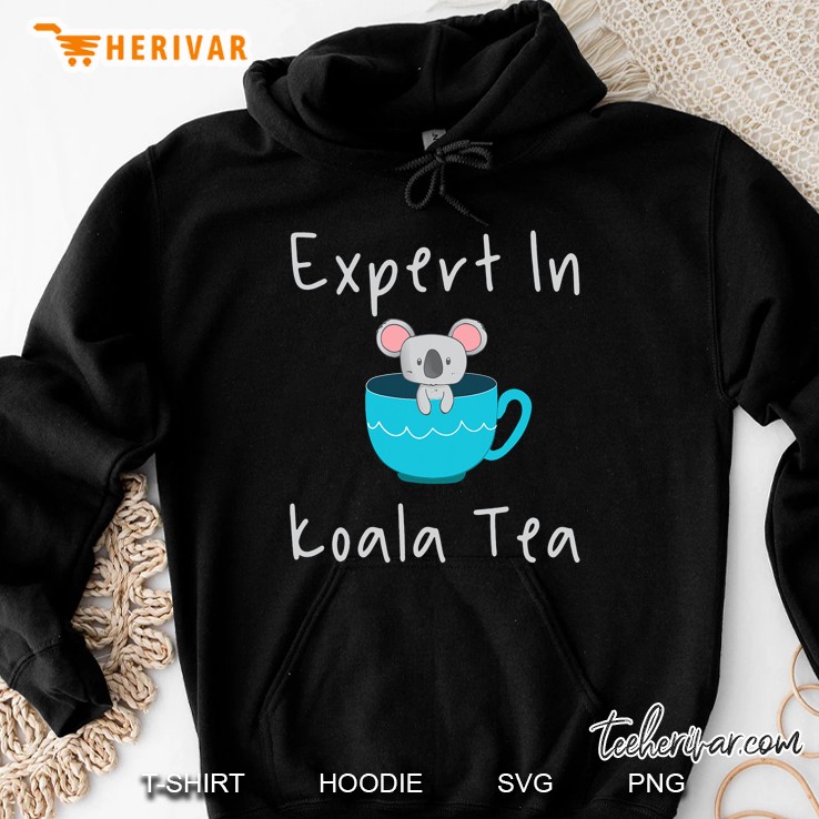 Expert In Koala Tea Pun Quality Control Manager Specialist Hoodie