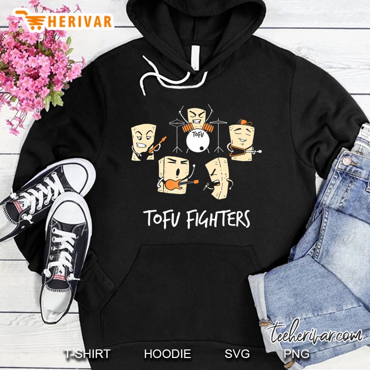 Tofu Fighters For Tofu Lovers And Vegans Hoodie