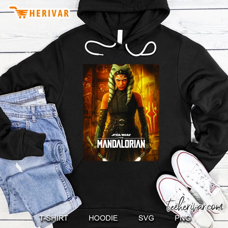 Star Wars The Mandalorian Season 2 Ahsoka Tano Poster Hoodie