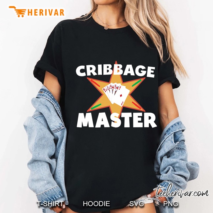 Funny Cribbage Card Game Present Cribbage Master Ladies Tee