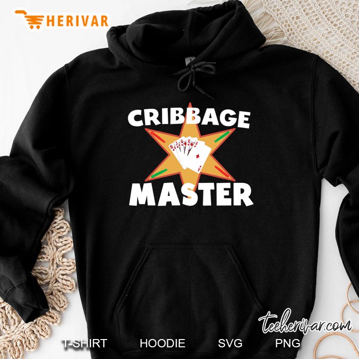 Funny Cribbage Card Game Present Cribbage Master Hoodie