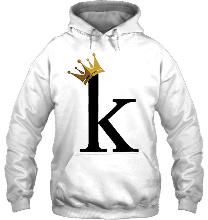 Letter H With Gold Crown Alphabet Monogram T Shirts, Hoodies, Sweatshirts &  Merch