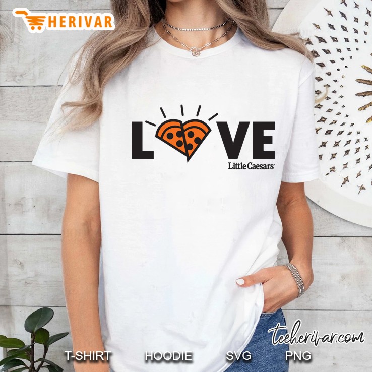 Little Caesars Love Pizza! Pullover Ladies Tee