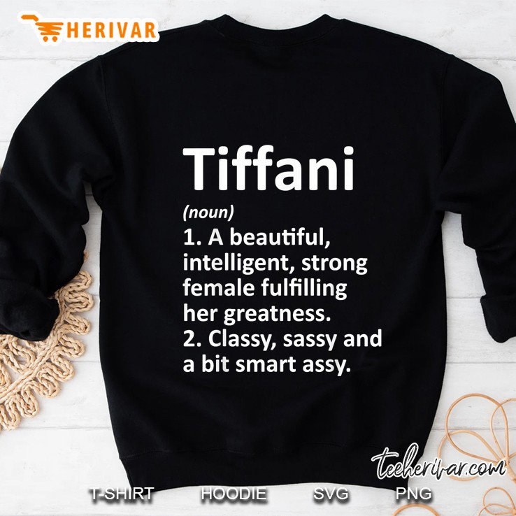 Tiffani Definition Personalized Name Funny Christmas Gift Sweatshirt