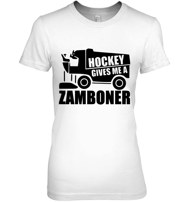 Funny Hockey Shirts for Men Hockey Gives Me A Zamboner Sweatshirt