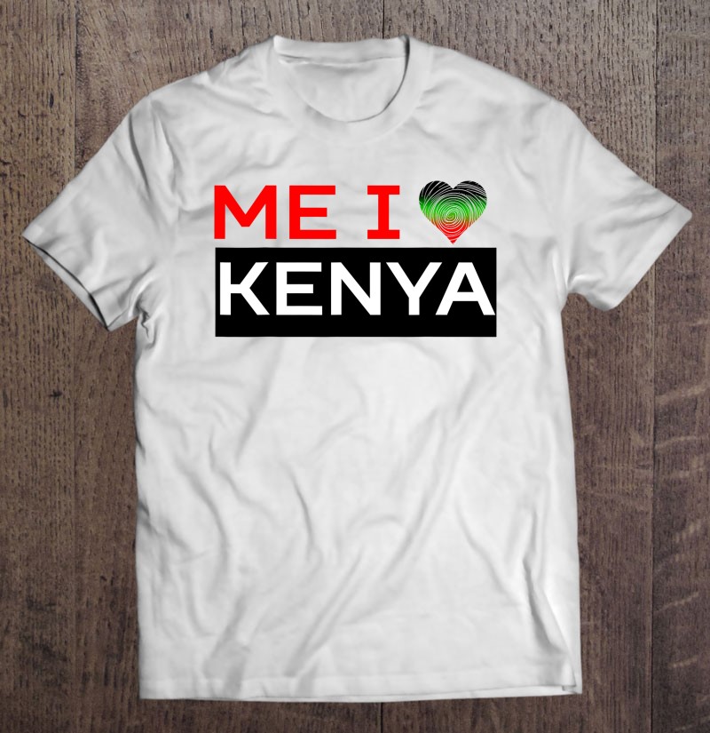 I Love Heart Kenya T-Shirt