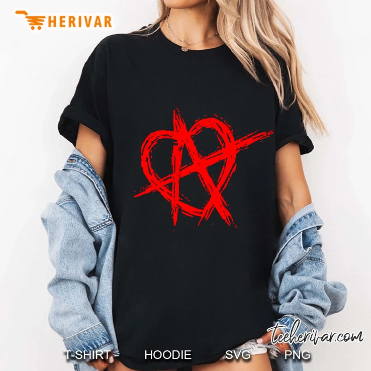 Relationship Anarchy Symbol Logo Ra Free Poly Love Anarchist Ladies Tee