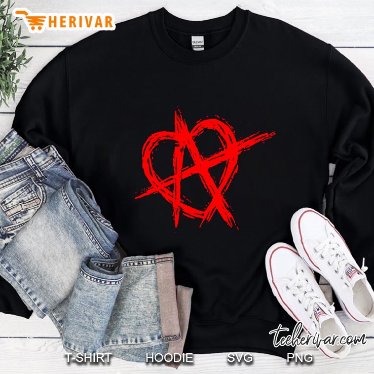 Relationship Anarchy Symbol Logo Ra Free Poly Love Anarchist Sweatshirt