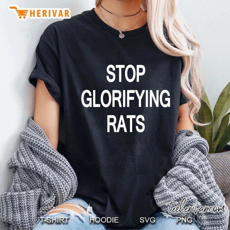 Stop Glorifying Rats Ladies Tee