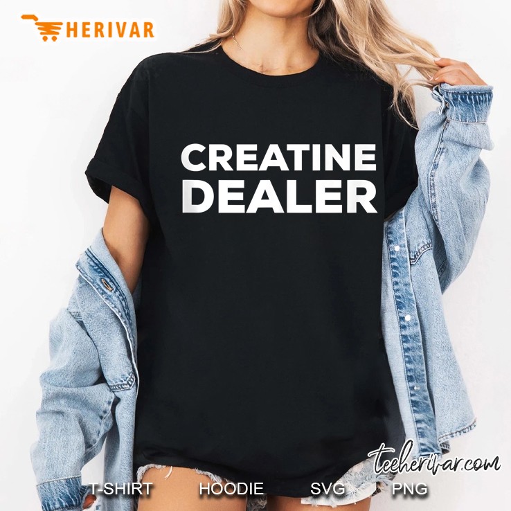 Funny Workout Top - Creatine Dealer Ladies Tee