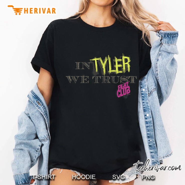 Fight Club In Tyler We Trust Ladies Tee
