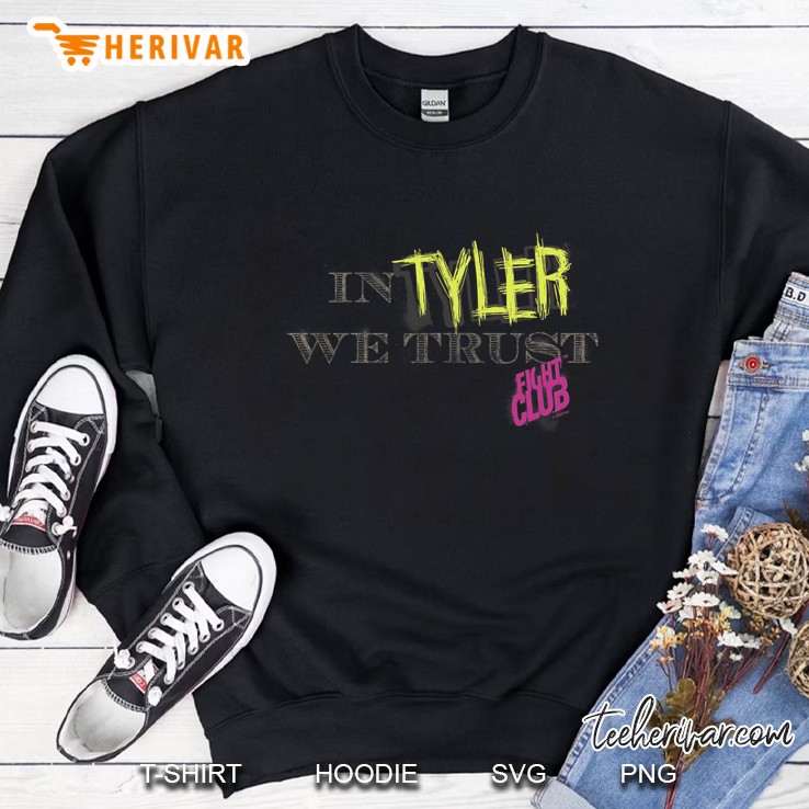 Fight Club In Tyler We Trust Sweatshirt