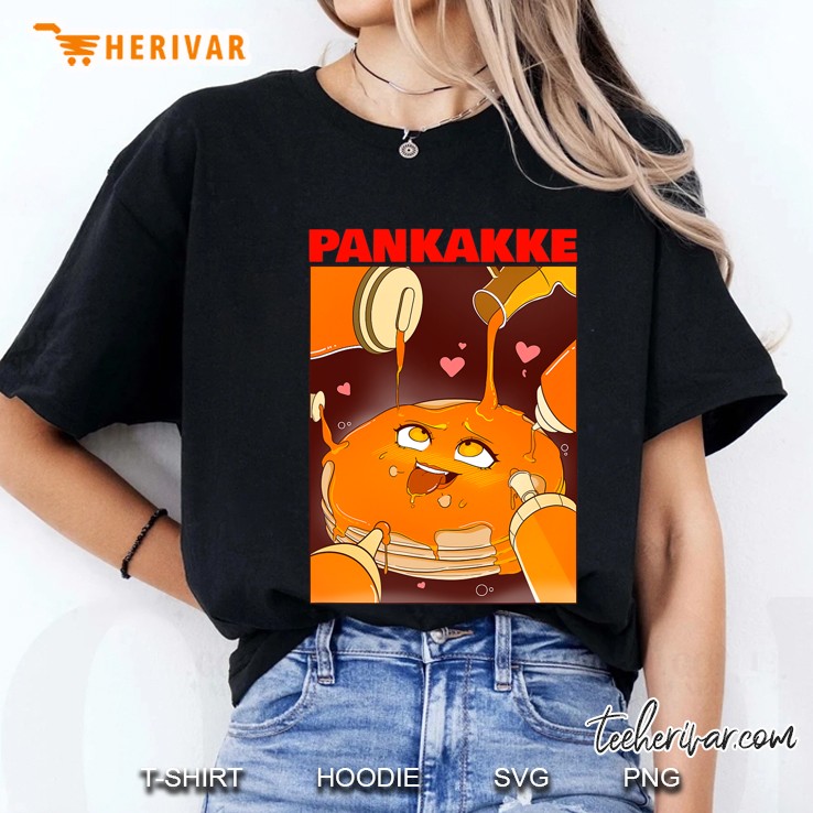 Pankakke Naughty Pancake Cum Bukakke Ecchi Hentai Pun Ladies Tee