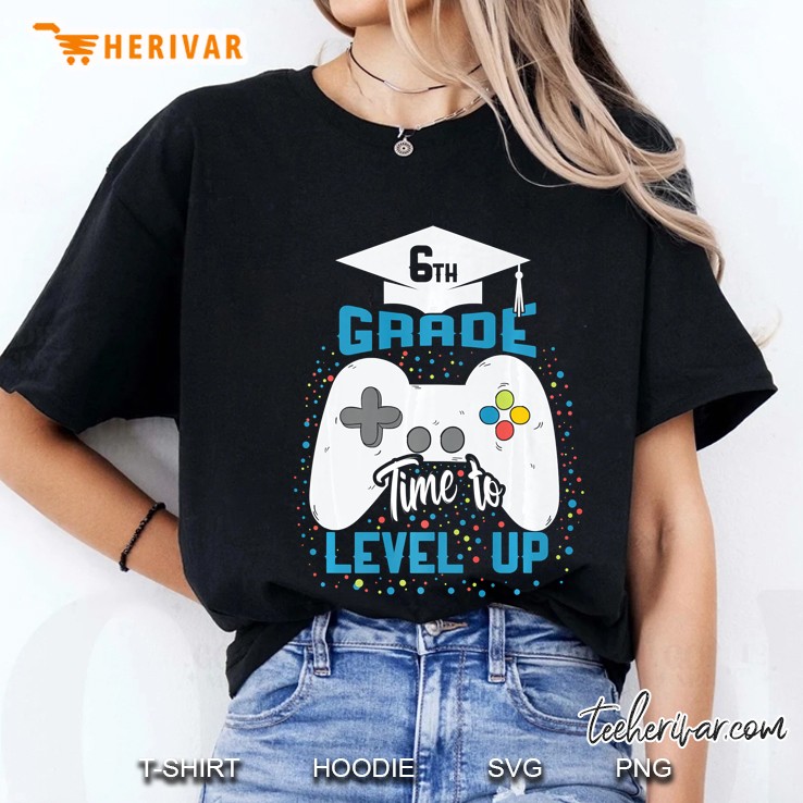 6Th Grade Shirt First Day Of School Video Game Boys Gift Premium Ladies Tee