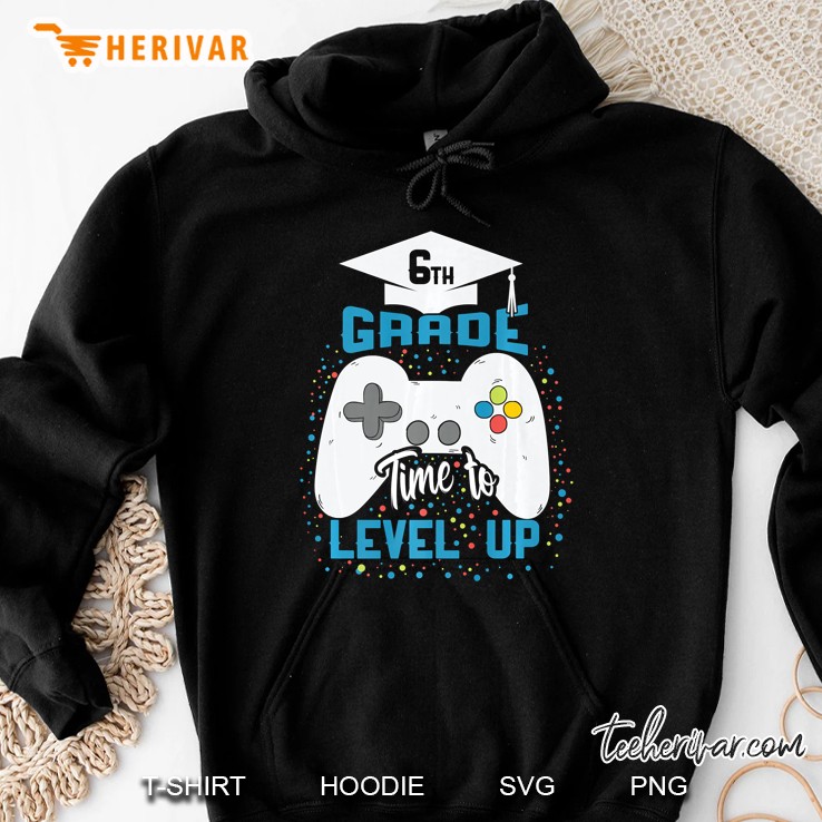 6Th Grade Shirt First Day Of School Video Game Boys Gift Premium Hoodie
